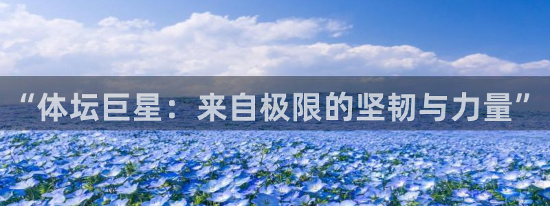 vsport体育官网下载平台注册:“体坛巨星:来自极限的坚韧