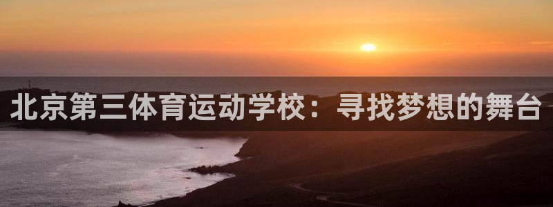 vsport体育官方正版app娱乐是那个系列的台子:北京第三